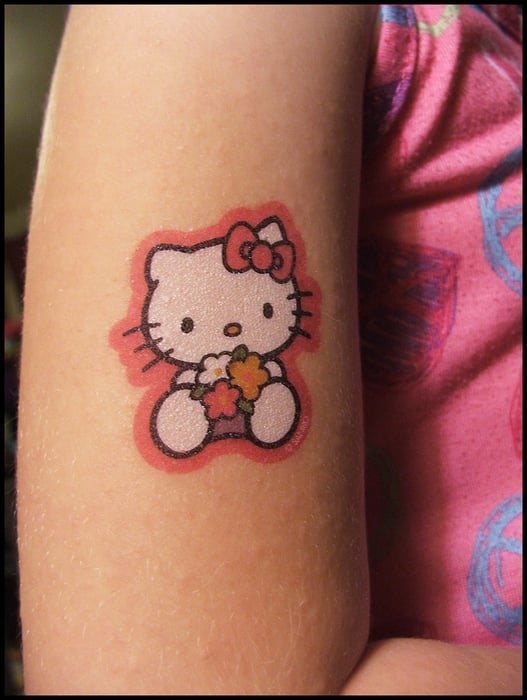 Hình xăm hello kitty đẹp nhất