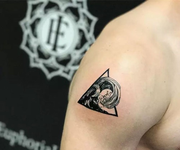 Hình xăm tâm linh tattoo thể hiện sự bình yên