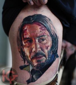 Nghệ thuật hình xăm lấy cảm hứng từ John Wick