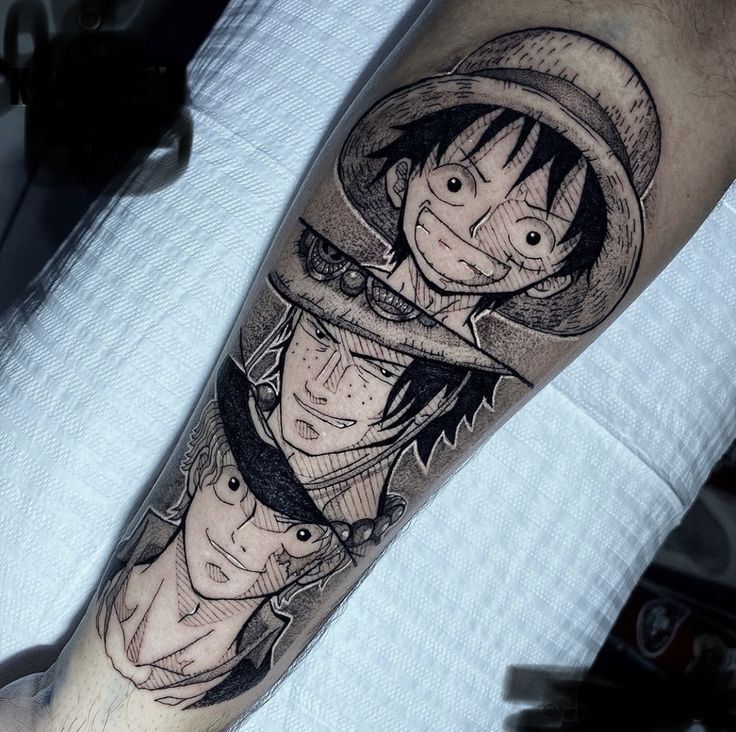 hình xăm Luffy là dấu ấn của một người không bao giờ khuất phục