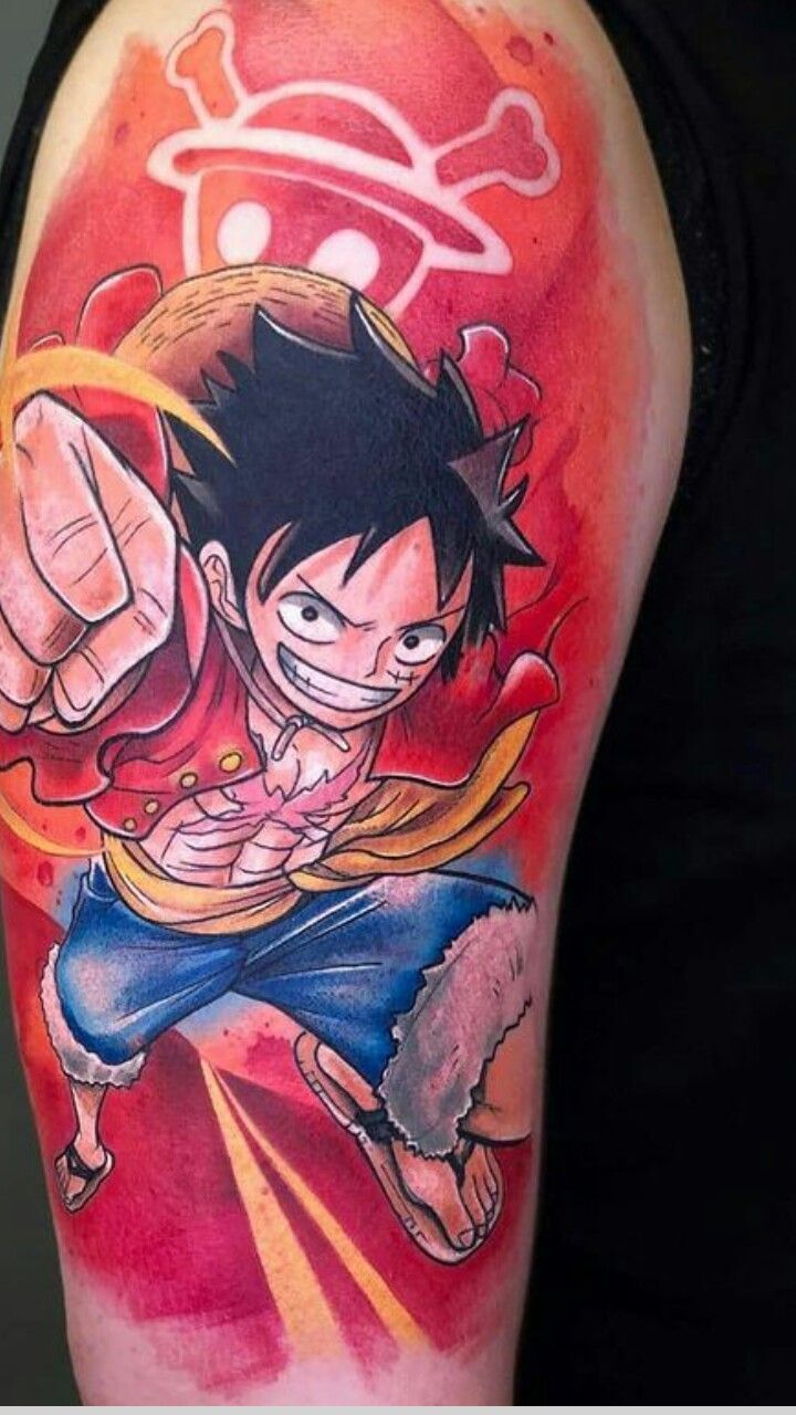 hình xăm Luffy truyền cảm hứng cho những kẻ mơ mộng