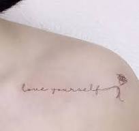 hình xăm love myself đẹp nghệ thuật nhất